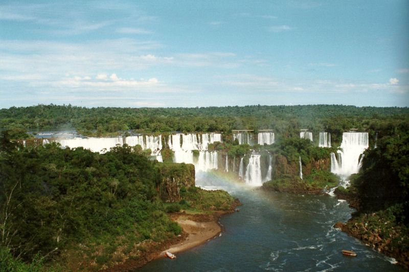 Iguazu - Wasserfälle(Brasilianische Seite)
